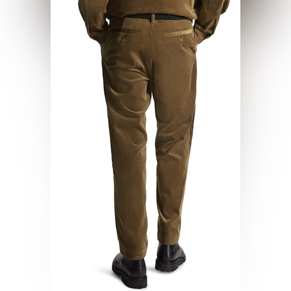 (NWOT) COS Slim Fit Corduroy Trousers Brown Size Men’s 28R - Picture 5 of 11
